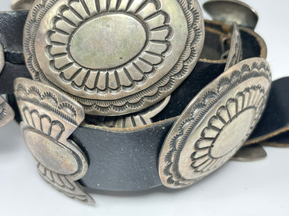 Wholesale Vintage Navajo Sterling Silver Concho Belt .925