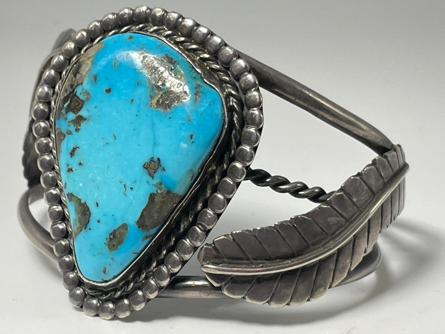 Wholesale Vintage Navajo Turquoise Sterling Silver Bracelet .925