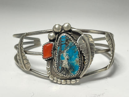 Wholesale Vintage Navajo Turquoise Sterling Silver Bracelet .925