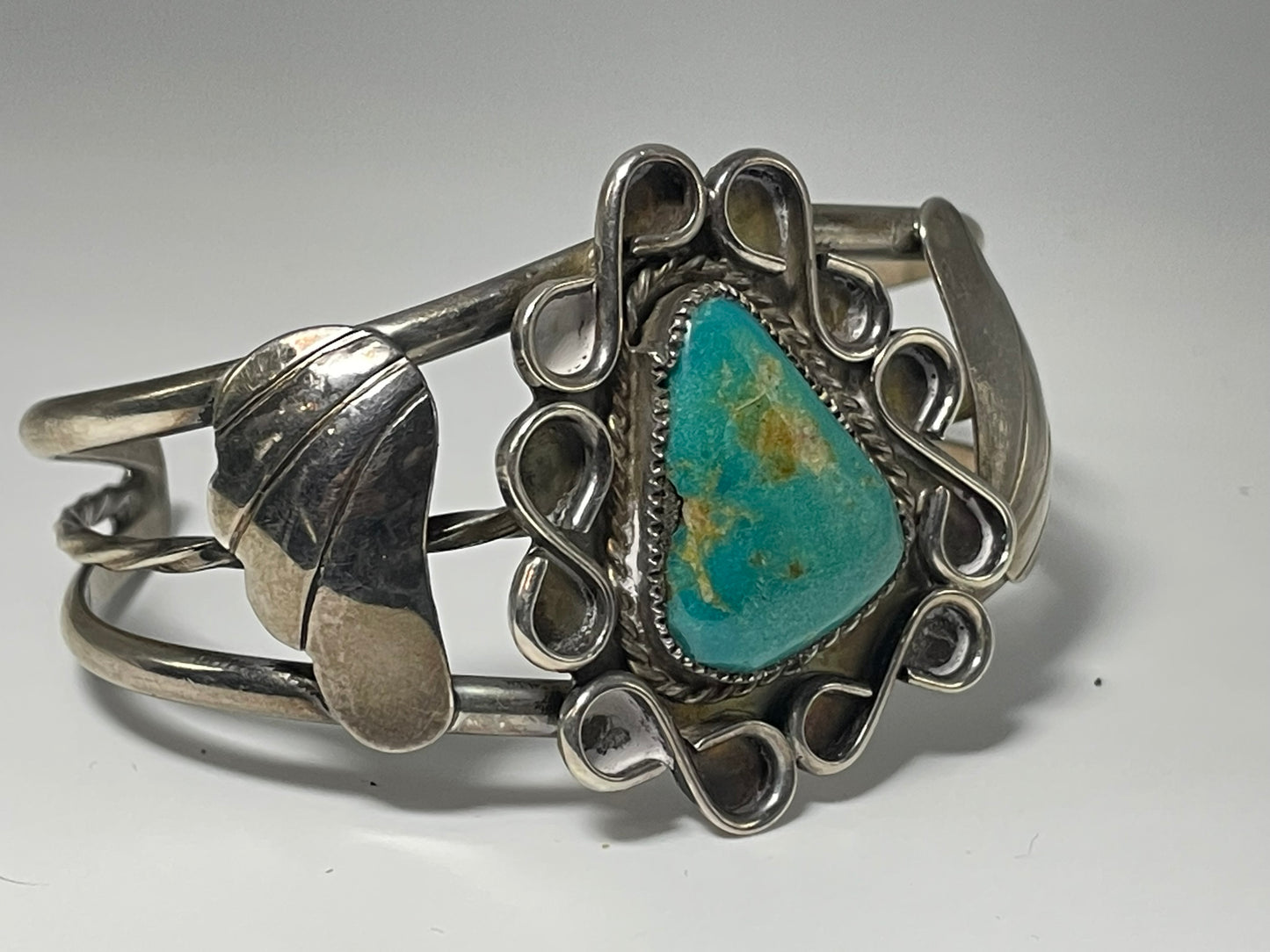 Wholesale Vintage Royston Navajo Turquoise Sterling Silver Bracelet .925