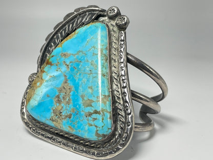 Wholesale Vintage Navajo Turquoise Sterling Silver Bracelet .925