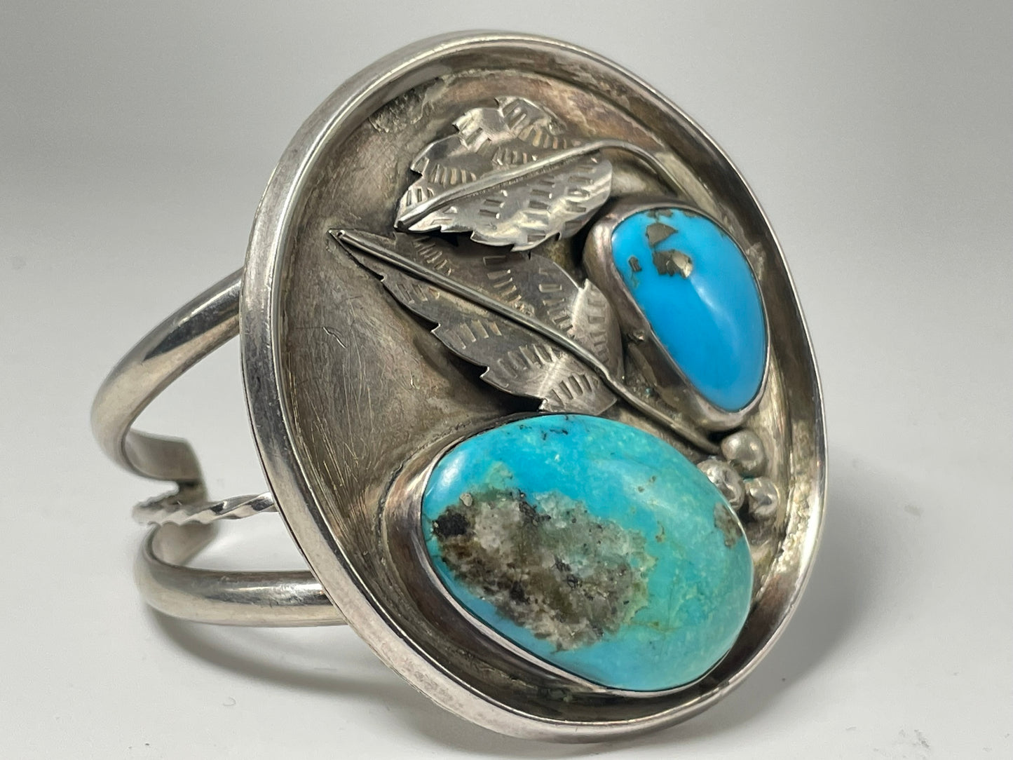 Wholesale Vintage Navajo Turquoise Sterling Silver Bracelet .925