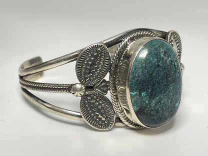 Wholesale Vintage Navajo Turquoise Sterling Silver Bracelet .925