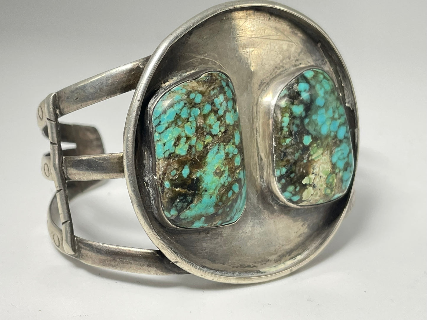 Wholesale Vintage Navajo Turquoise Sterling Silver Bracelet .925