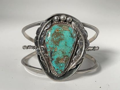 Wholesale Vintage Navajo Turquoise Sterling Silver Bracelet .925