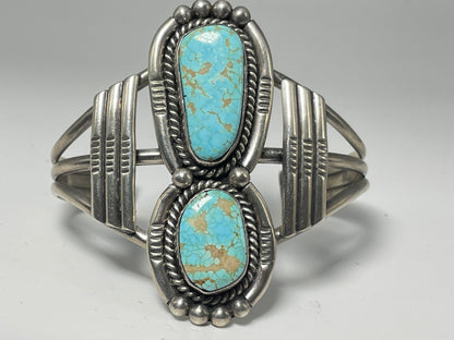 Wholesale Vintage Navajo Turquoise Sterling Silver Bracelet .925