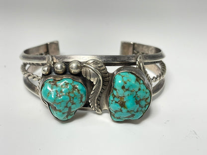 Wholesale Vintage Navajo Turquoise Sterling Silver Bracelet .925