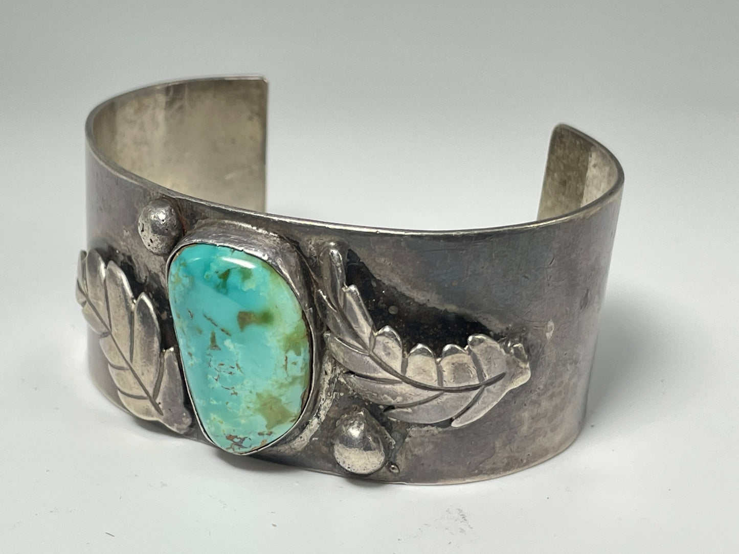 Wholesale Vintage Navajo Turquoise Sterling Silver Bracelet .925