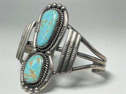 Wholesale Vintage Navajo Turquoise Sterling Silver Bracelet .925