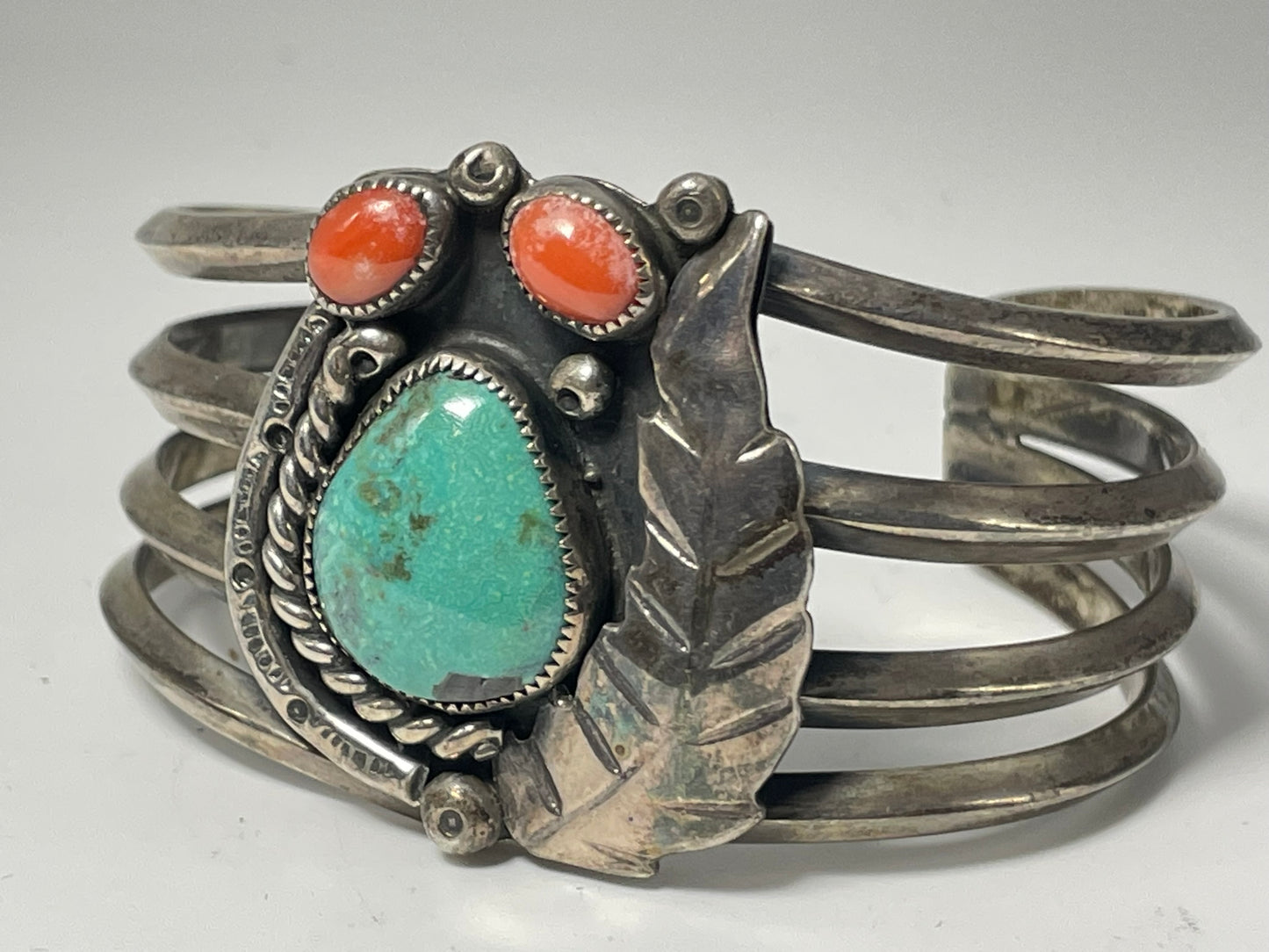 Wholesale Vintage Navajo Turquoise Sterling Silver Bracelet .925