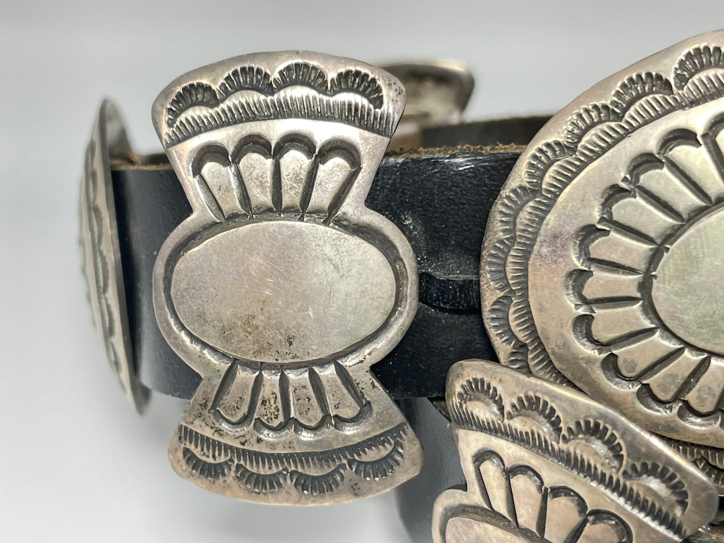 Wholesale Vintage Navajo Sterling Silver Concho Belt .925