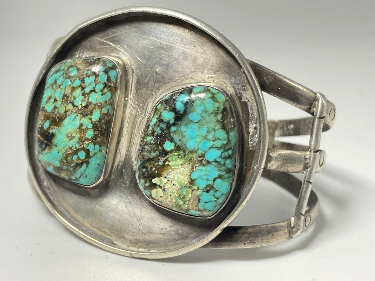 Wholesale Vintage Navajo Turquoise Sterling Silver Bracelet .925